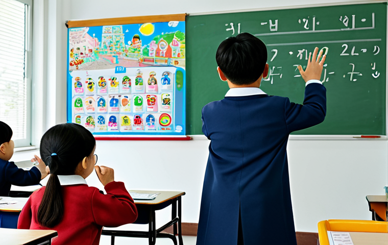 **
"A group of fully clothed children enthusiastically watching '엉덩이 탐정' (Butt Detective) on a screen in a brightly lit classroom. The children are smiling and engaged, showing interest in the cartoon. The classroom is decorated with educational posters. safe for work, appropriate content, fully clothed, family-friendly, perfect anatomy, correct proportions, natural pose, well-formed hands, proper finger count, natural body proportions, professional illustration"
**
